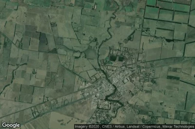 Vue aérienne de Winchelsea