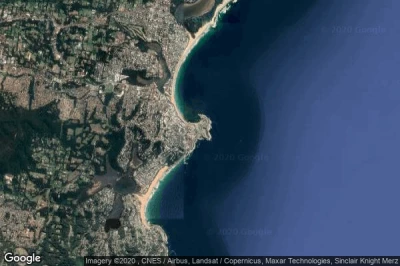 Vue aérienne de Terrigal
