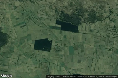 Vue aérienne de Swan Marsh