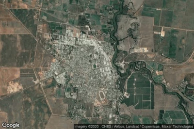 Vue aérienne de Swan Hill