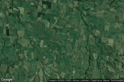 Vue aérienne de Poowong North