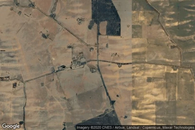 Vue aérienne de Patchewollock