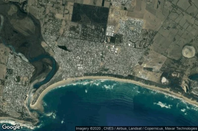 Vue aérienne de Ocean Grove