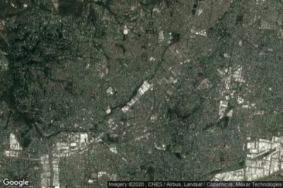 Vue aérienne de Nelsons Hill