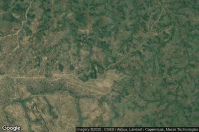 Vue aérienne de Kabasele-Pania