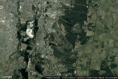 Vue aérienne de Mount Clear