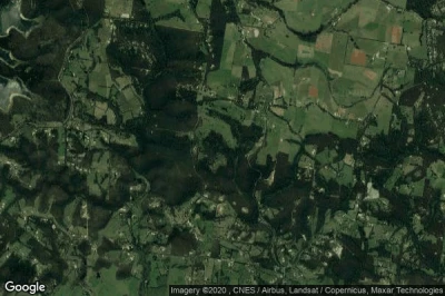 Vue aérienne de Mount Burnett