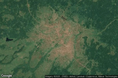 Vue aérienne de Isiro