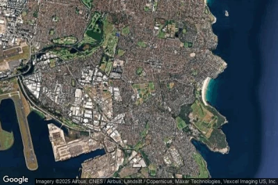 Vue aérienne de Maroubra