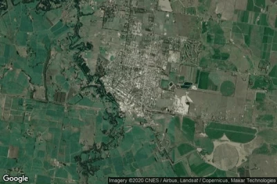 Vue aérienne de Maffra