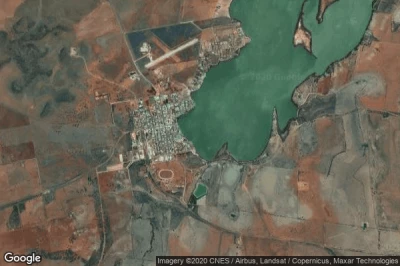 Vue aérienne de Lake Cargelligo
