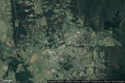 Vue aérienne de Healesville
