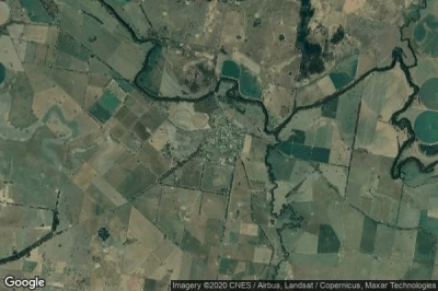 Vue aérienne de Gooloogong