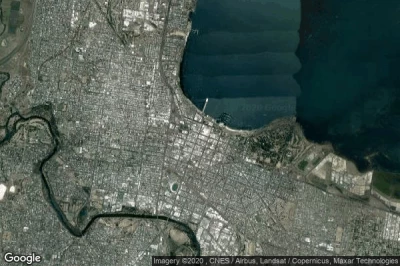 Vue aérienne de Geelong