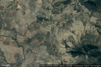 Vue aérienne de Emu Vale