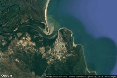 Vue aérienne de Cooktown