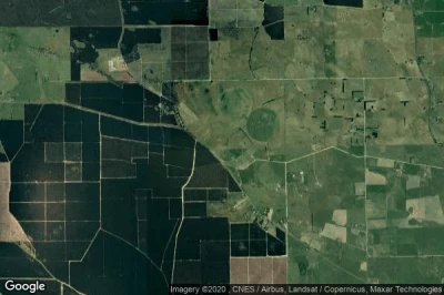 Vue aérienne de Compton