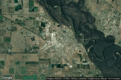 Vue aérienne de Cobram