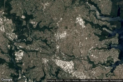Vue aérienne de Chatswood