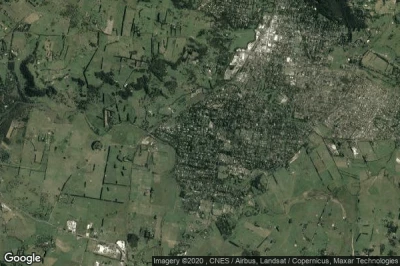 Vue aérienne de Burradoo