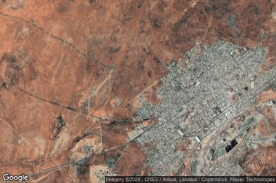 Vue aérienne de Broken Hill