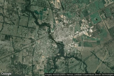 Vue aérienne de Benalla