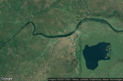 Vue aérienne de Bukama