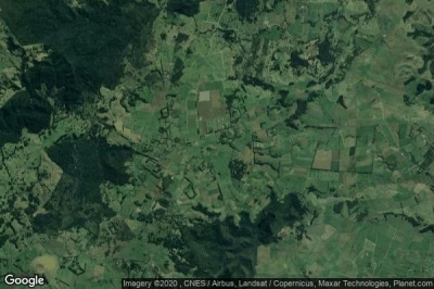 Vue aérienne de Waimate North