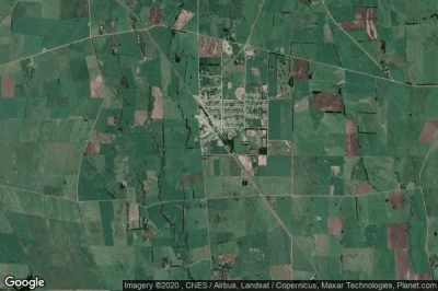 Vue aérienne de Ranfurly