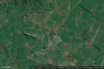 Vue aérienne de Culverden