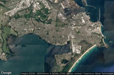 Vue aérienne de Lake Heights