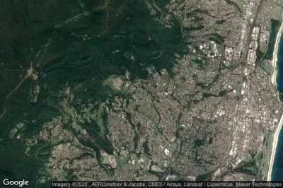 Vue aérienne de Mount Keira