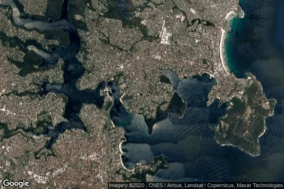 Vue aérienne de Balgowlah Heights