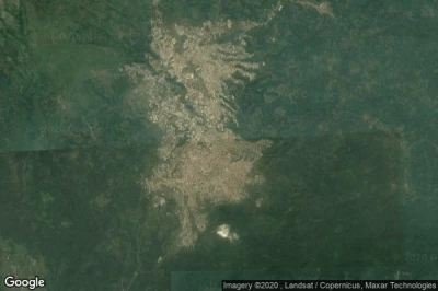 Vue aérienne de Nkongsamba