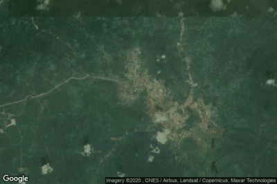 Vue aérienne de Eseka