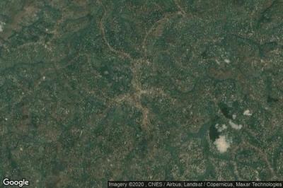 Vue aérienne de Bamendjou