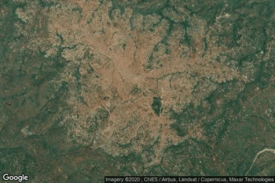 Vue aérienne de Bafoussam