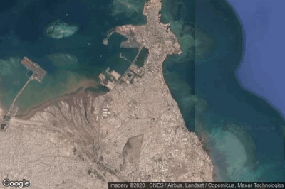 Vue aérienne de Djibouti