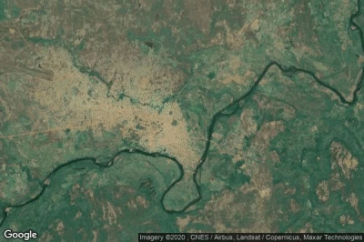 Vue aérienne de Kedougou