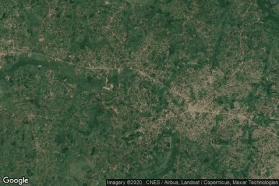 Vue aérienne de Wakiso