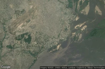 Vue aérienne de Brazzaville