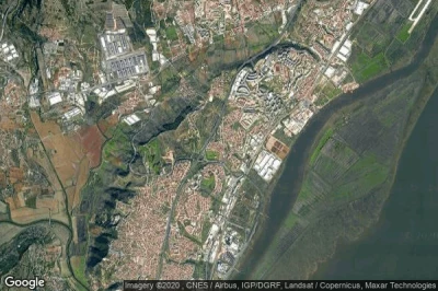 Vue aérienne de Via Rara