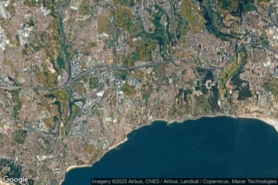 Vue aérienne de Terrugem