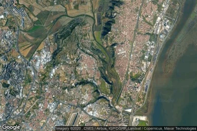 Vue aérienne de Quinta da Horta