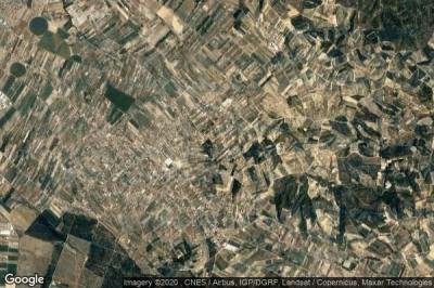 Vue aérienne de Fazendas de Alpiarça