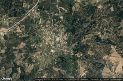 Vue aérienne de Cebolais de Cima