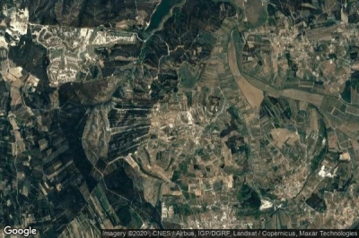 Vue aérienne de Casais do Rio