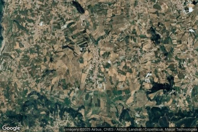 Vue aérienne de Alto Mina