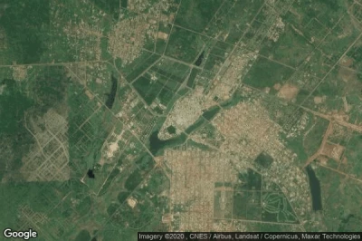 Vue aérienne de Yamoussoukro