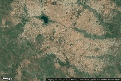 Vue aérienne de Korhogo
